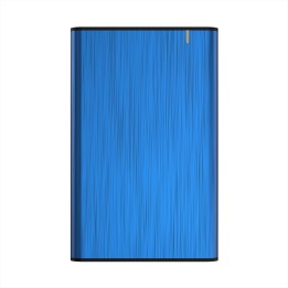 Caja aisens para disco duro externo 2.5 usb 3.1 azul ASE-2525BLU