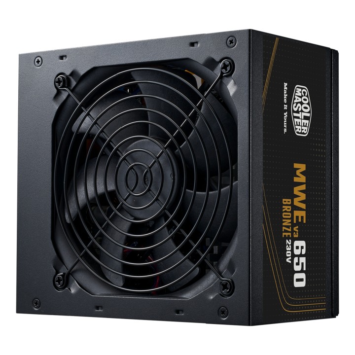 Cooler Master MWE Bronze 650 V3 230V unidad de fuente de alimentación 650 W 24-pin ATX ATX Negro