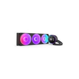 NZXT Kraken Elite 360 RGB Procesador Sistema de refrigeración líquida todo en uno 12 cm Negro 1 pieza(s)