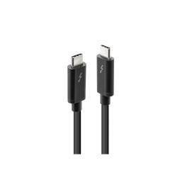 Lindy 41556 cable Thunderbolt 1 m 20 Gbit/s Negro