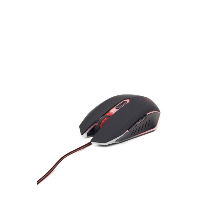 Gembird MUSG-001-R ratón Ambidextro USB tipo A 2400 DPI
