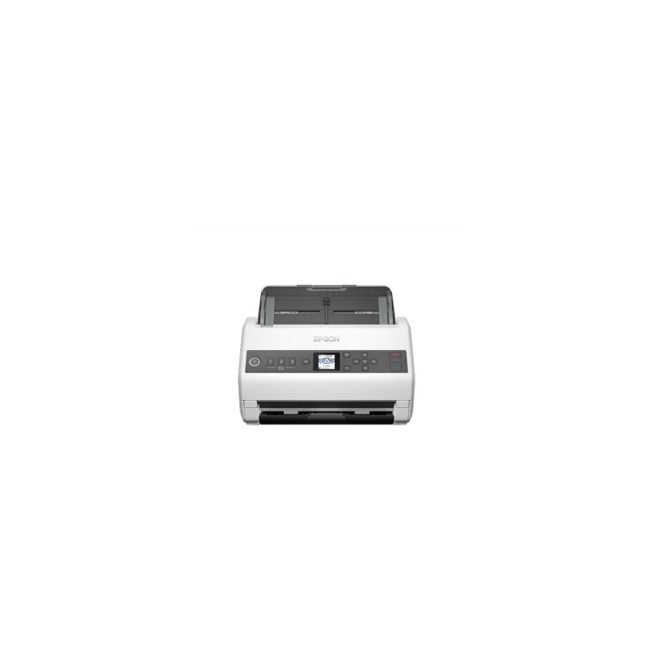 Epson DS-730N Escáner alimentado con hojas 600 x 600 DPI A4 Negro, Gris