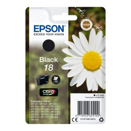 Cartucho Epson Daisy Cartucho 18 negro etiqueta RF C13T18014022