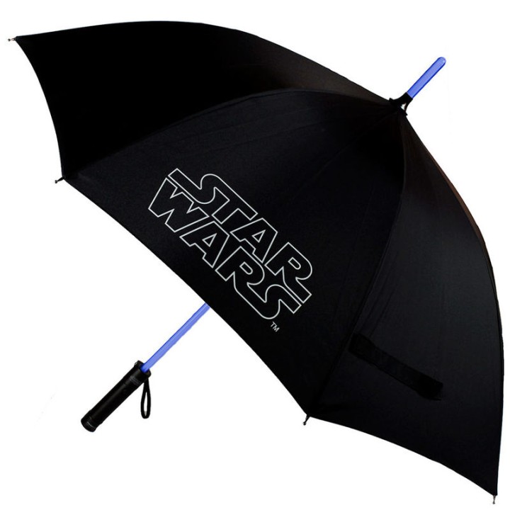 Paraguas manual Star Wars 53cm efecto espada laser