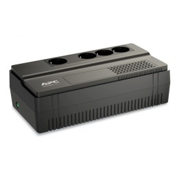 APC sistema de alimentación ininterrumpida (UPS) LÍ­nea interactiva 1000 VA, 600 W, 4 salidas AC Negro