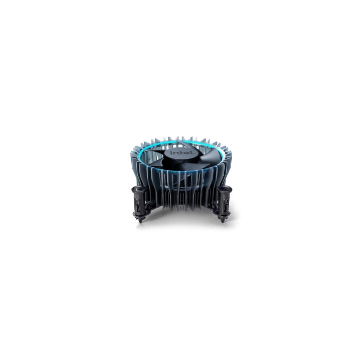 Intel Laminar RM1 Procesador Ventilador Negro, Azul
