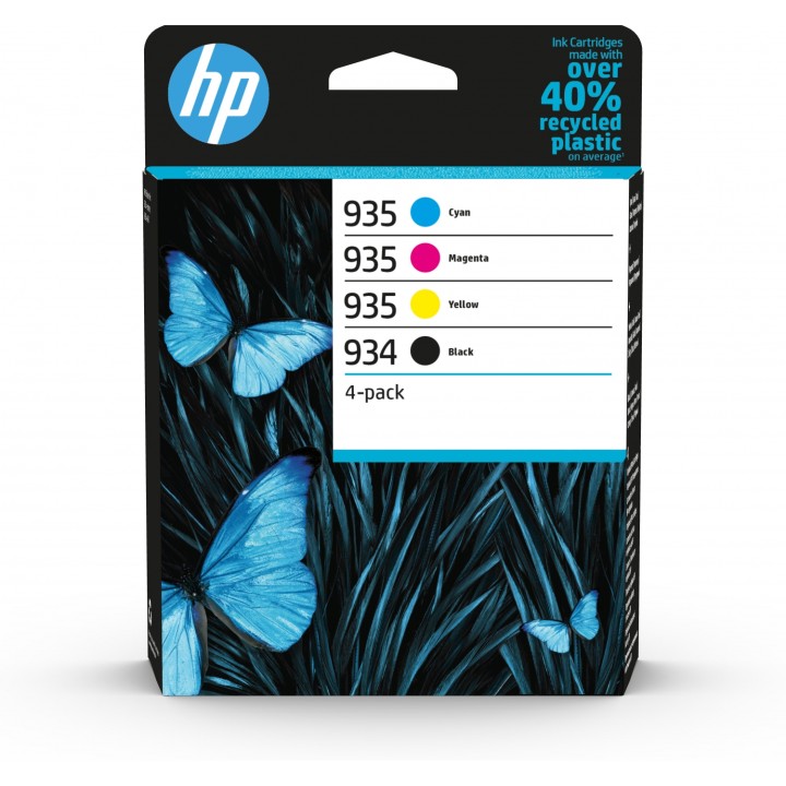 HP 934/935 Cartucho de Tinta Original Negro/Magenta/Cian/Amarillo
