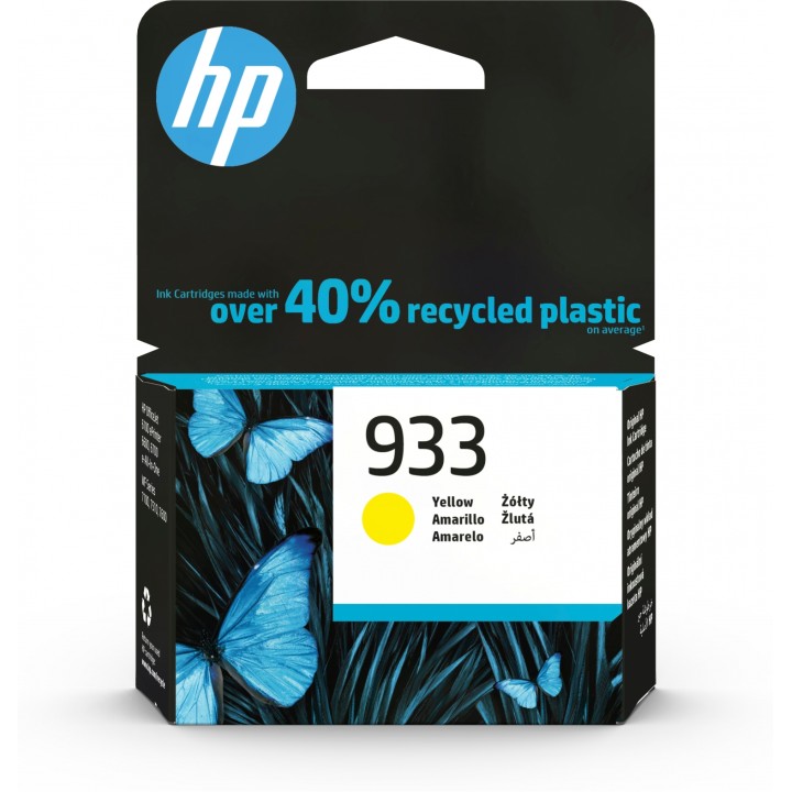 Hp 933 cartucho de tinta original rendimiento estandar amarillo