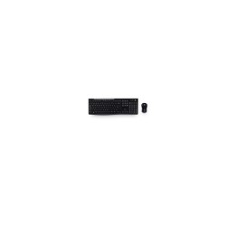 Teclado Logitech MK270 RF inalámbrico QWERTY Checa, Polaco, Turco Negro, Plata