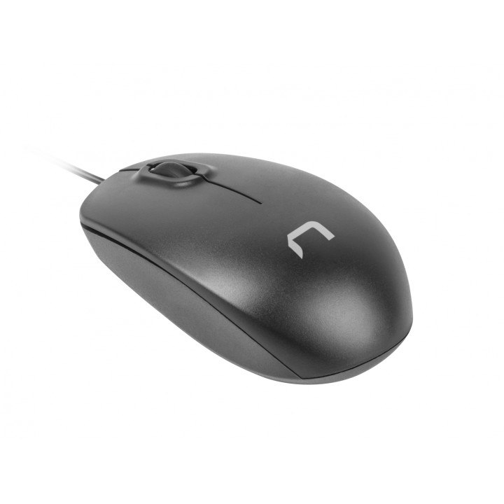 NATEC Hawk ratón mano derecha USB tipo A Laser 1000 DPI Negro