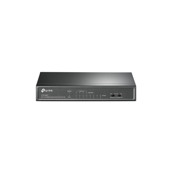 TP-LINK switch No administrado Fast Ethernet (10/100) EnergÍ­a sobre Ethernet (PoE) Negro