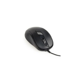 Gembird MUS-6B-01 Raton ambidextro usb tipo a optico 1600dpi negro