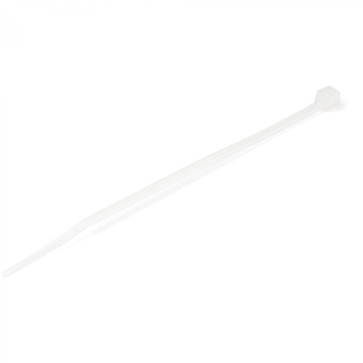 StarTech.com Bridas de 10cm para cables - 2 mm de ancho, 22 mm de diámetro, soportan 8 kg de tensión, de nylon, cierre