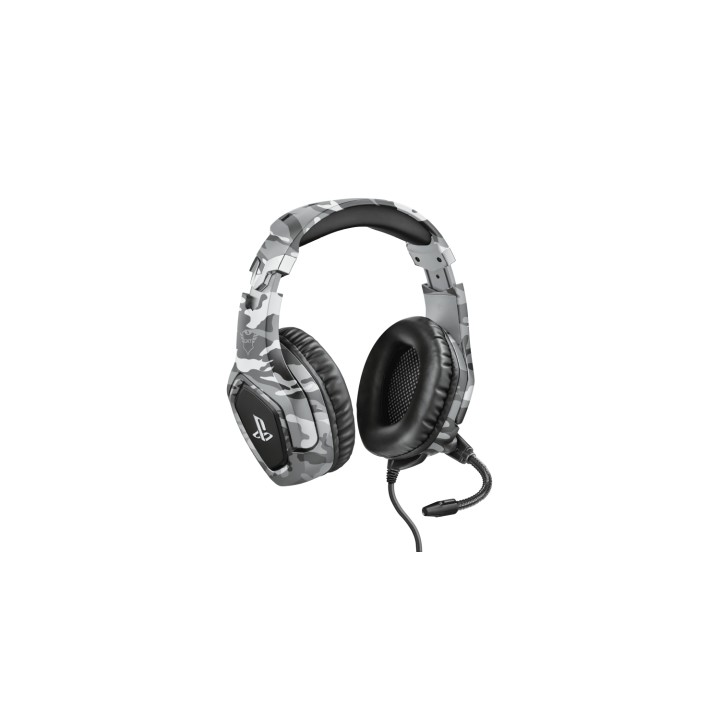 Trust GXT 488 Forze PS4 Auriculares Diadema Conector de 3,5 mm Negro, Gris