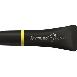 Stabilo Shine Marcador punta de cincel amarillo
