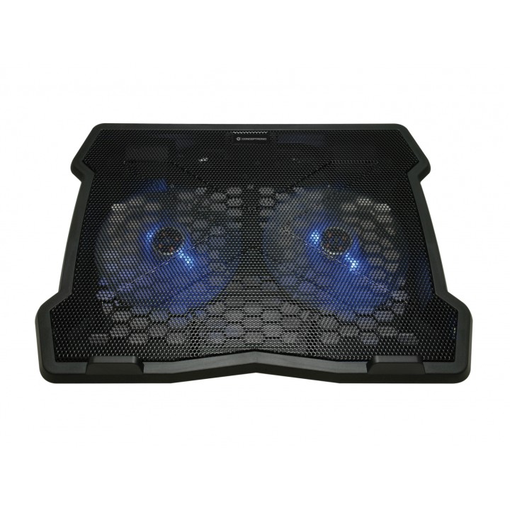 Base refrigeradora conceptronic almohadilla frÍ­a 15.6p iluminacion azul THANA06B