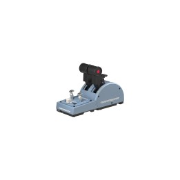 Thrustmaster TCA Quadrant Airbus Edition simulador de vuelo negro azul