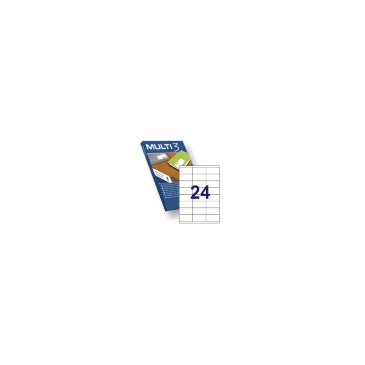 Apli Etiquetas adhesivas multi3 70 x 35mm 100 Hojas
