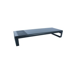 Soporte para monitor iggual Independiente Negro, Gris