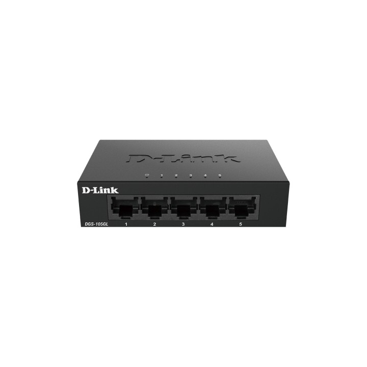 D-Link switch No administrado Gigabit Ethernet (10/100/1000) Negro