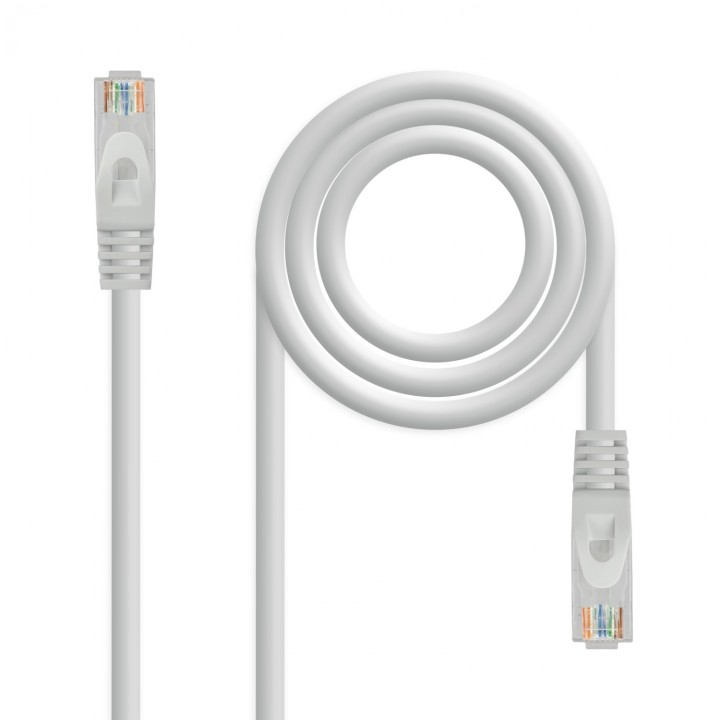 Nanocable Latiguillo de red rj45 CAT.6A AWG24 U/UTP (UTP) 1.5m gris