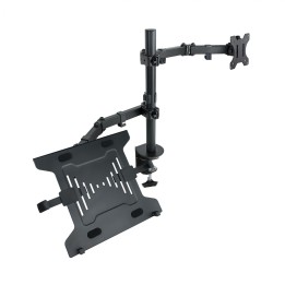 TooQ Soporte de mesa para pantalla 13P-32P Negro