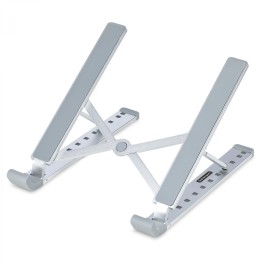 StarTech.com Soporte Elevador Plegable para Ordenador Portátil - Riser Ajustable Portátil Ergonómico para Ordenador Laptop -
