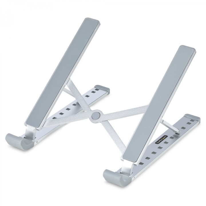 StarTech.com Soporte Elevador Plegable para Ordenador Portátil - Riser Ajustable Portátil Ergonómico para Ordenador Laptop -