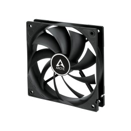 ARCTIC F12 PWM PST Carcasa del ordenador Ventilador 12 cm Negro 1 pieza(s)