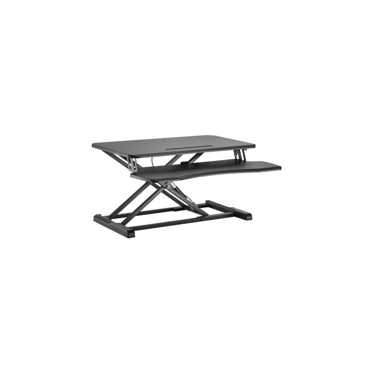 Equip 650840 soporte para monitor Independiente Negro