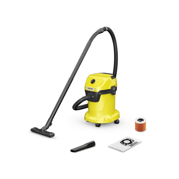 Kärcher WD 3 V-17/4/20 17 L Aspiradora de tambor Seca y húmeda 1000 W Bolsa para el polvo