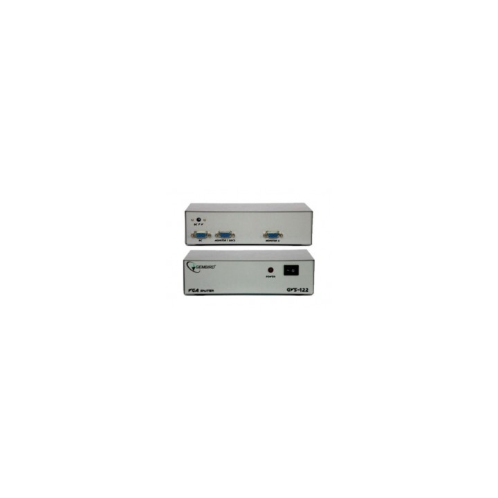 Gembird GVS122 divisor de video VGA 2x VGA