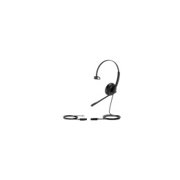 Yealink YHS34 Lite Auriculares Alámbrico Diadema Llamadas/Música Negro