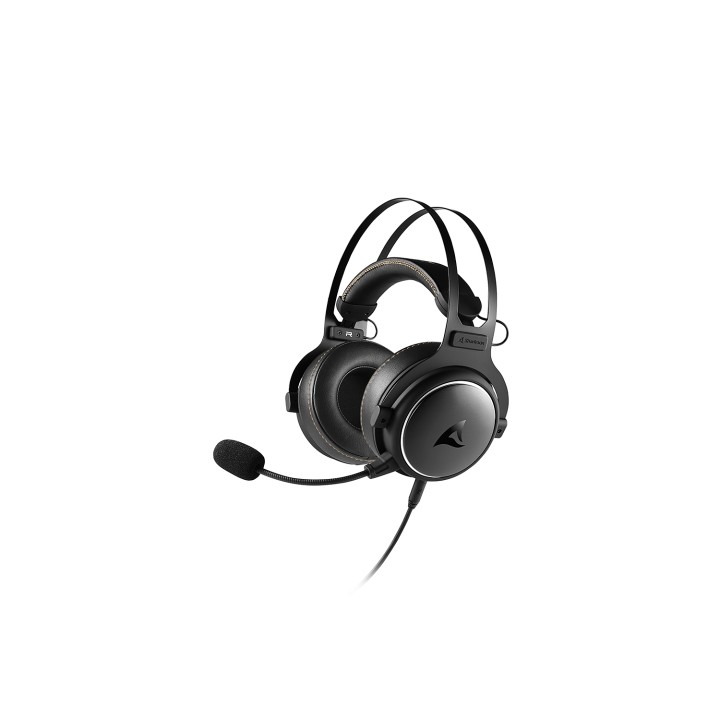 Sharkoon SKILLER SGH50 Auriculares Alámbrico Diadema Juego Negro