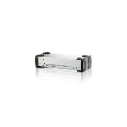 ATEN Distribuidor DVI/Audio de 2 puertos