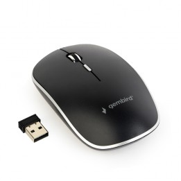 Gembird MUSW-4BS-01 ratón Ambidextro RF inalámbrico Í“ptico 1600 DPI