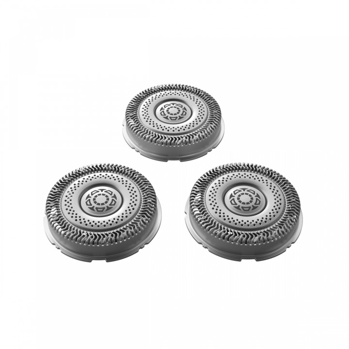 Philips SHAVER Series 9000 Cuchillas de precisión* Sustitución de los cabezales de afeitado