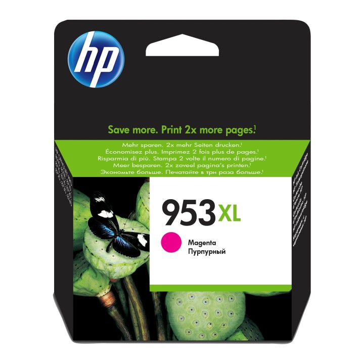 HP Cartucho de tinta Original 953XL de alto rendimiento magenta