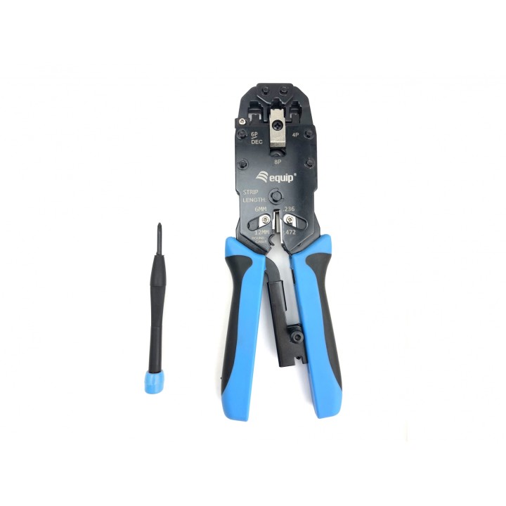 Equip 12940907101 Herramienta para prensar Negro, Azul
