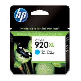 HP Cartucho de tinta original 920XL de alta capacidad cian