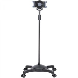 StarTech.com Base Soporte Móvil con Ruedas Bloqueables para Tablet - Atril de Altura Ajustable para Tablets de 7 a 11 Pulgadas