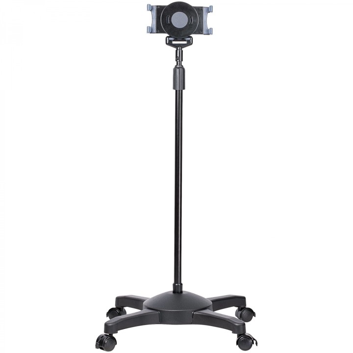 StarTech.com Base Soporte Móvil con Ruedas Bloqueables para Tablet - Atril de Altura Ajustable para Tablets de 7 a 11 Pulgadas