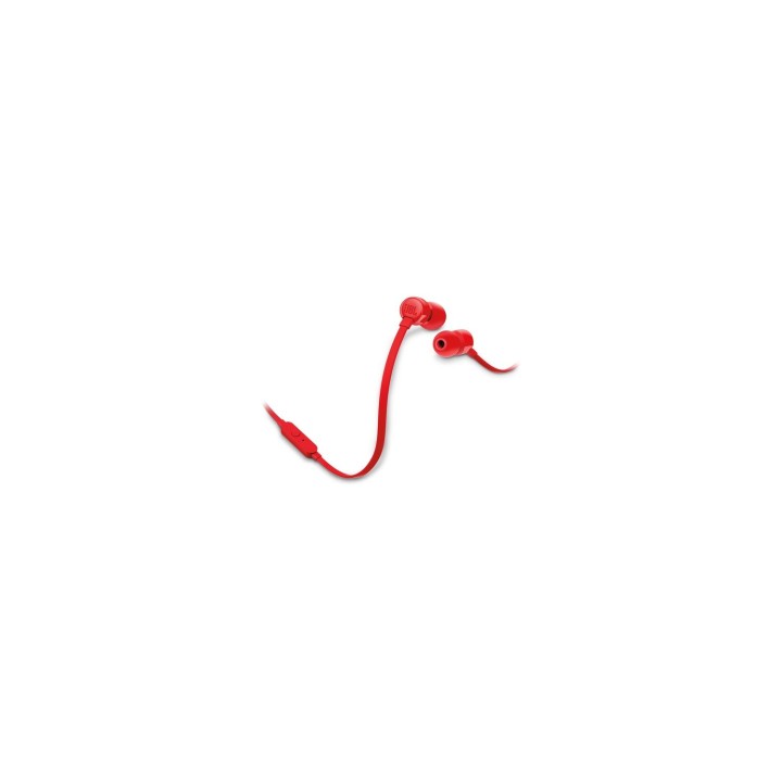 JBL TUNE 160 Auriculares Alámbrico Dentro de oÍ­do Rojo