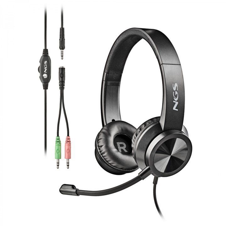NGS MSX 11 PRO Auriculares Alámbrico Diadema Juego Negro