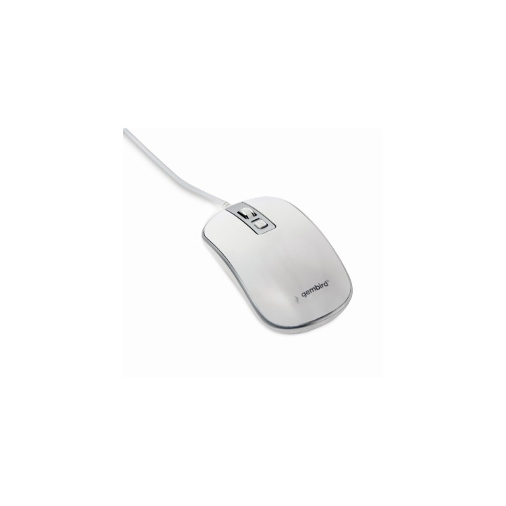 Gembird MUS-4B-06-WS ratón Ambidextro USB tipo A Í“ptico 1200 DPI
