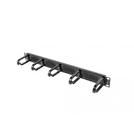 Lanberg AK-1203-B accesorio de bastidor Panel pasacables con cepillo