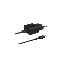 Samsung EP-T2510 Cargador para Smartphone Carga Rápida 25W Negro con Cable