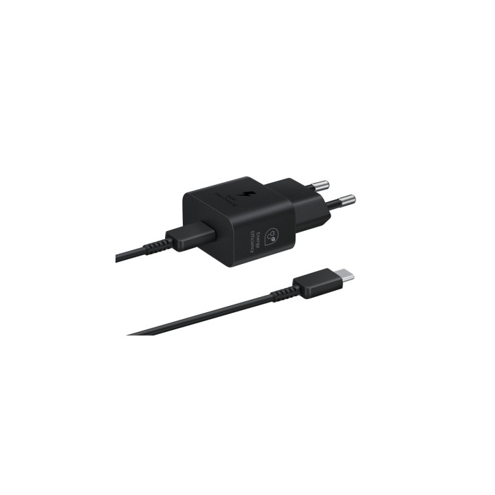 Samsung EP-T2510 Cargador para Smartphone Carga Rápida 25W Negro con Cable