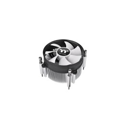 Thermaltake Gravity i3 Procesador Refrigerador de aire 9,2 cm Negro, Acero inoxidable 1 pieza(s)