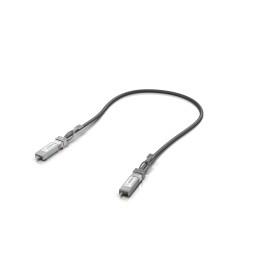 Ubiquiti Networks UACC-DAC-SFP10-0.5M cable infiniBanc 0,5 m SFP+ Negro